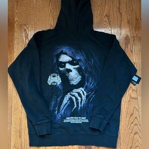 Darc Sport Reaper Black Hoodie size medium New with tags heaven has to wait